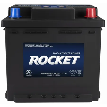 Bateria para Carros Rocket AGM LN1 - + 50Ah CCA560 206x175x190mm Start-Stop Rocket-Bateria para Carros Rocket AGM LN1 - + 50Ah C