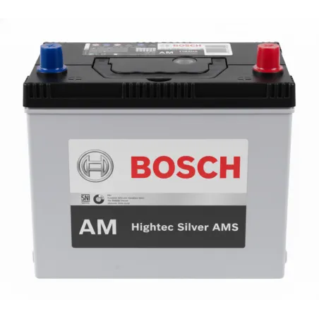 Bateria para Carros AMS 75B24LS - + 13Placas 55Ah CCA510 238x129x223mm REEM 70B24LS Bosch 0092S57163 Bosch-Bateria para Carros A