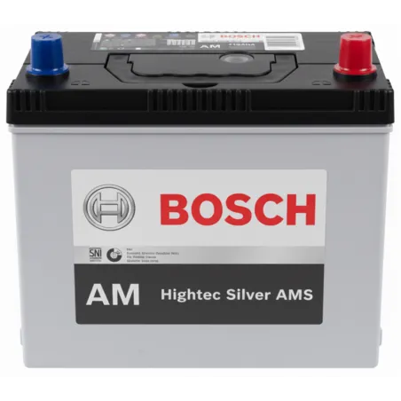 Bateria para Carros AMS 580.073 - + 17Placas 80Ah CCA730 315x175x175mm REEM 580035 Bosch 0092S57187 Bosch-Bateria para Carros AM