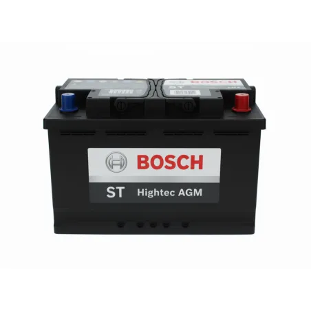 Bateria para Carros AGM LN4 - + 17Placas 80Ah CCA800 315x175x190mm Start-Stop Bosch 0092S67118 Bosch-Bateria para Carros AGM LN4