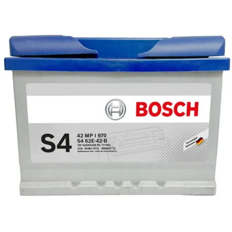 Bateria para Carros S462E S4 62E + - 13Placas 62Ah 42MP CCA560 233x174x172mm REEM S560E Bosch 0092S48407 Bosch-Bateria para Carr