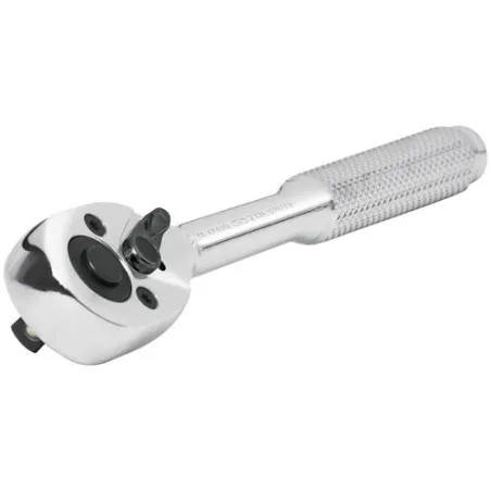 Ratchet Matraca de Liberacion Rapida, Cabeza de Pera, Encastre 1/4" Largo 5 1/8", Acero al cromo vanadio, M-4749-N 13214 Truper