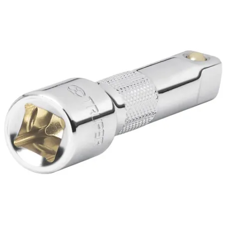  Extension Largo 3" encastre 3/8" Largo 3", en Acero al Cromo vanadio, Diametro 13 mm, E-5260 13663 Truper 5.423729 Extension La
