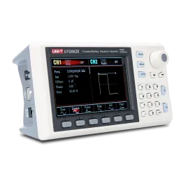 Generador de Funciones y Onda UNI-T UTG962E 2CH 60MHZ 200MSAS SINE SQUARE RAMP PULSE NOISE DC Y ARB USB BNC UNI-T-Generador de F