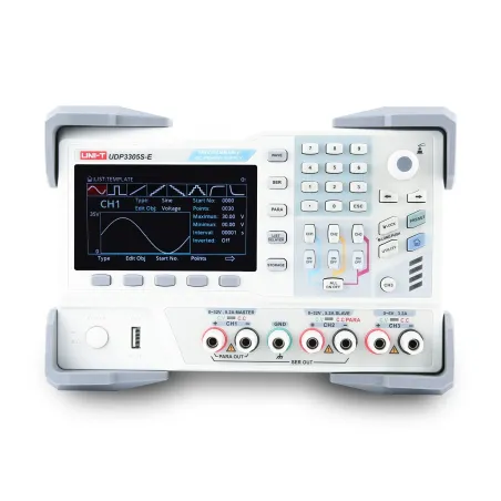 Fuente de Alimentacion UNI-T UDP3305S-E 4CH 30V 5A 328W LCD Interactivo 4.3 DC Lineal Programable USB RS-232 E/S DIGITAL UNI-T-F