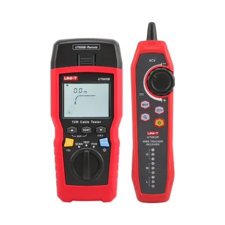 Cable Tester Analizador UNI-T UT685B KIT TDR RJ11 RJ45 Coaxial 500m Comprobador POE UNI-T-Cable Tester Analizador UNI-T UT685B K