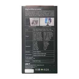 Manometro Digital UNI-T UT366A Presion Diferencial KPA BAR PSI Mmhg UNI-T-Manometro Digital UNI-T UT366A Presion Diferencial KPA