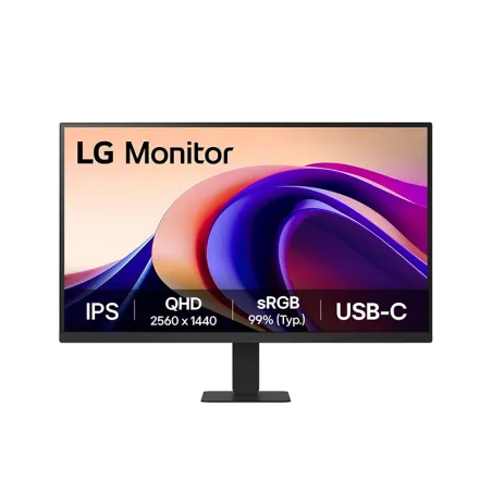 Monitor Plano LG 32U631A, 31.5" QHD IPS,100 Hz, HDMI,HDR10, USB-C: 15W