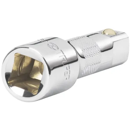  Extension, Encastre 1/2", Diametro 17 mm Largo 2 1/2", acero al cromo vanadio, E-5460 13414 Truper 7.288136 Extension, Encastre