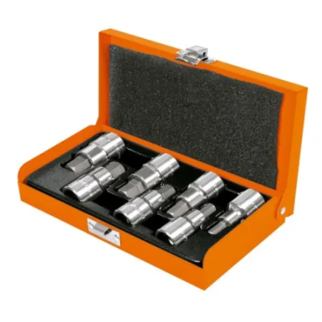  Juego de dados Punta Allen 7 Piezas, Encastre 1/2", acero al cromo vanadio, JPH-1/2X7PH 13929 Truper 72.881356 Juego de 7 dados