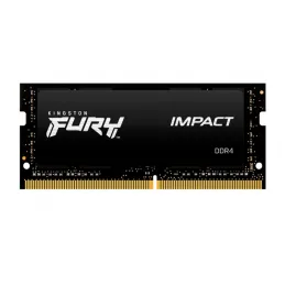 Memoria SODIMM Kingston Fury Impact, 8GB, DDR4, 3200 MHz, PC4-25600, CL20, 1.2V.