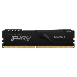  Memoria Kingston Fury Beast, 8GB, DDR4-3200MT/s, PC4-25600, CL16, 1.35V,288-Pines, XMP 2.0 340.000008 Memoria Kingston Fury Bea