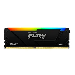  Memoria Kingston Fury Beast 32GB DDR4-3200MT/s PC4-25600, CL16, 1.35V, 288-Pin, RGB, DIMM 1322.00002 Memoria Kingston Fury Beas