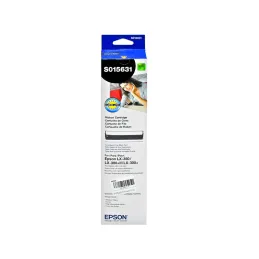 Cartucho de cinta Epson S015631, negro, para Impresora LX-350.