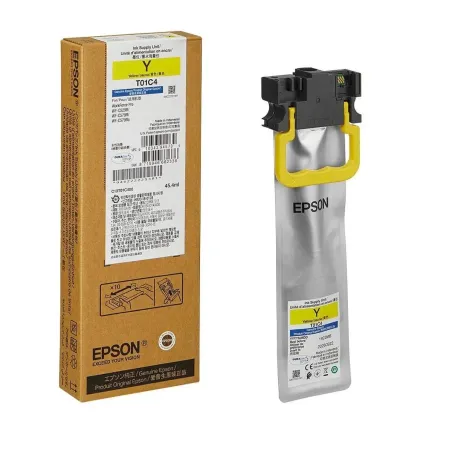 Tinta Epson TC01C Amarillo T01C400 Para WF-C579R, C529R