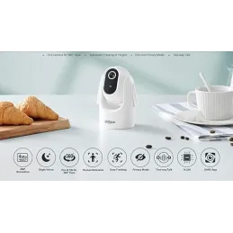 Camara Wifi 4MP Rotacion 360 Bidireccional Dahua DH-SD-H4C-0400B Dahua-Camara Wifi 4MP Rotacion 360 Bidireccional Dahua DH-SD-H4