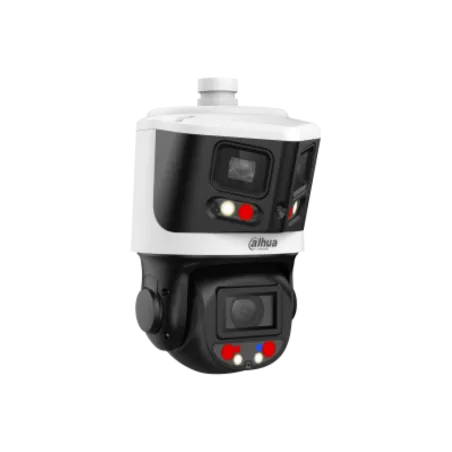 Camara PTZ IP 8MP+4MP Panoramica Starligh Tioc Zoom X10 Dahua DH-SDT3E410-8P-MB-A-PV1
