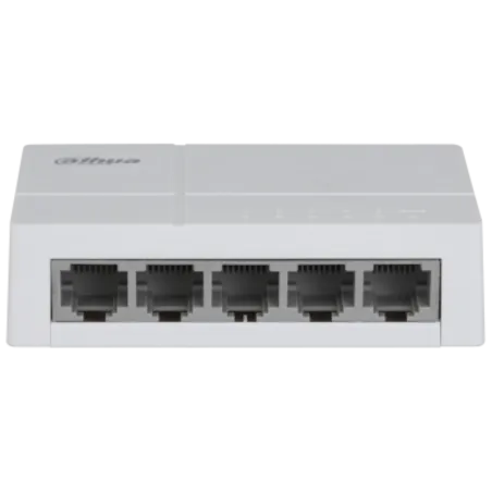 Switch Dahua DH-SF1005L 5 port 10/100 MBPS Dahua-Switch Dahua DH-SF1005L 5 port 10/100 MBPS > Admite cinco puertos adaptativo