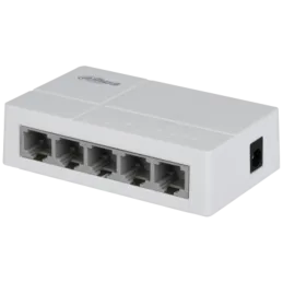 Switch Dahua DH-SF1005L 5 port 10/100 MBPS Dahua-Switch Dahua DH-SF1005L 5 port 10/100 MBPS > Admite cinco puertos adaptativo