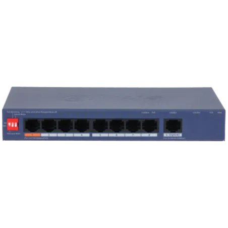 Switch Cloud POE Dahua DH-CS4009-8ET1GT-60 9 Port 8Poe 60W dolynk