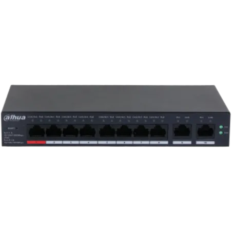 Switch Cloud POE Dahua DH-CS4010-8GT-110 12 Port Dolynk 8POE 2UPLINK Dahua-Switch Cloud POE Dahua DH-CS4010-8GT-110 12 Port Doly