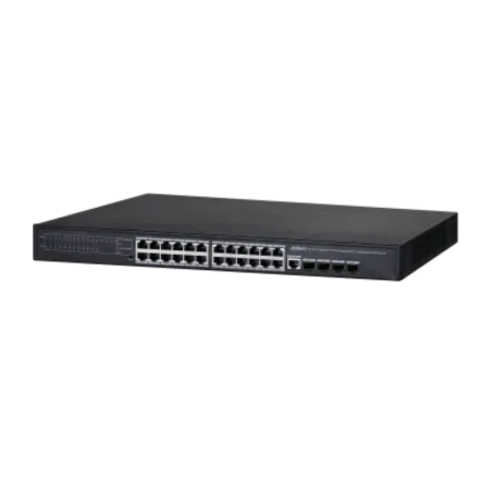 Switch POE Dahua DH-PFS4428-24GT-370 24 Port Gigabit 370W L2 POE3AF 3AT Dahua-Switch POE Dahua DH-PFS4428-24GT-370 24 Port Gigab