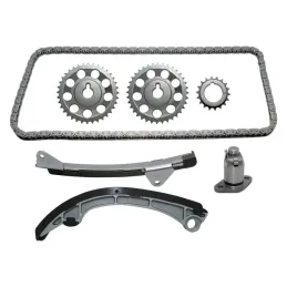 Kit Distribucion Toyota COROLLA 1600 3ZZFE ZZE121 2001-2004 Cadena 130E 8Pza Wurtex wurtex - 1