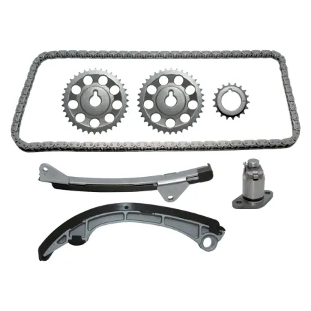 Kit Distribucion Toyota COROLLA 1600 3ZZFE ZZE121 2001-2004 Cadena 130E 8Pza Wurtex wurtex-Kit Distribucion Toyota COROLLA 1600 