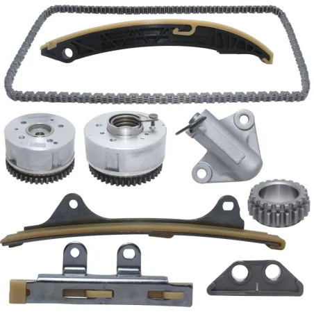 Kit Distribucion Hyundai Accent i20 Verna Kia Rio Soluto G4LC Cadena 162E 9Pza Wurtex wurtex-Kit Distribucion Hyundai Accent i20