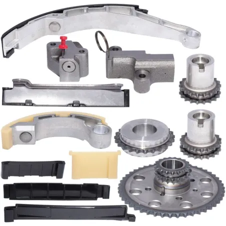 Kit Distribucion Nissan Navara 2500 YD25DDTI D40T 2007-2016 Cadena 92E 94E 15Pza Wurtex wurtex - 1