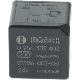 Relay Mini 24V 20A 5P DIODO 0332209204 Bosch 0986332403 Bosch - 1