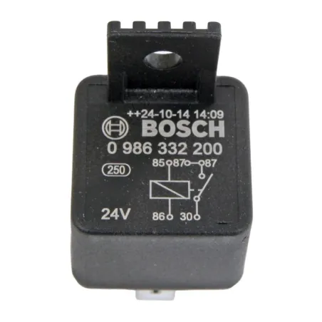 Relay Mini 24V 20A 5P Nabierto 0332019203 0183951253 Bosch 0986332200 Bosch-Relay Mini 24V 20A 5P Nabierto 0332019203 0183951253