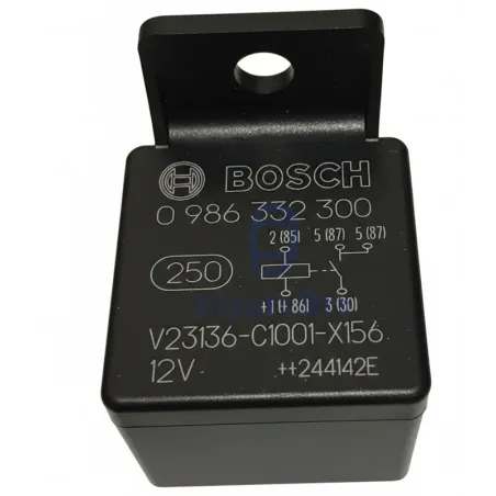 Relay Mini 12V 30A 5P Nabierto 0332019150 Bosch 0986332300 Bosch - 1