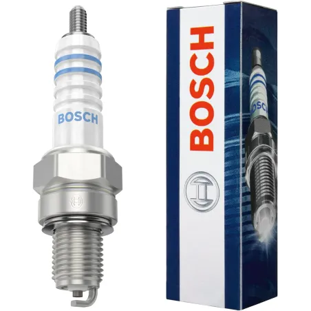 Bujia Niquel UR4AC Moto DR10mm LR12.7mm Luz0.6mm NGK C7HSA CR7HSA Bosch 0242050007 Bosch-Bujia Niquel UR4AC Moto DR10mm LR12.7mm