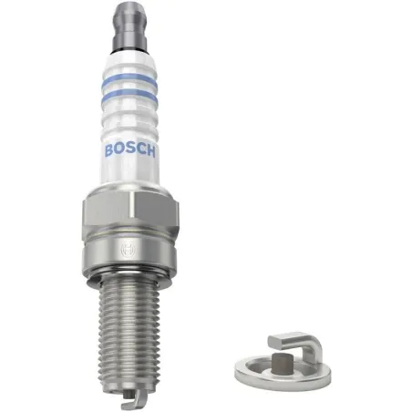 Bujia Niquel UR2CC Moto DR10mm LR19mm Luz0.7mm CR8E Honda Suzuki Yamaha Bajaj Kawazaki Bosch 0242060501 Bosch-Bujia Niquel UR2CC