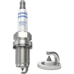 Bujia Doble Platino DR14mm LR19mm Luz0.7mm FR5KPP332S Audi Porsche Seat VW Bosch 0242245576 Bosch-Bujia Doble Platino DR14mm LR1