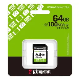 Memoria Card SD Kingston SD Canvas Select Plus 64GB UHS-I/U1/V10 Kingston - 2