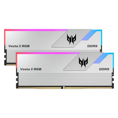  Memoria DDR5 UDIMM Predator Vesta II RGB, 32GB (2x16GB) 6000MHz, PC5-48000, CL32, 1.35V. 2049.152542 Memoria DDR5 UDIMM Predato