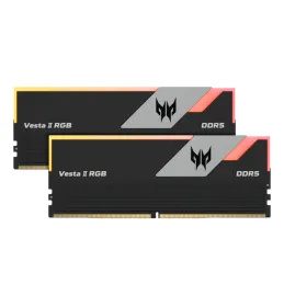  Memoria DDR5 UDIMM Predator Vesta II RGB, 32GB (2x16GB) 6000MHz, PC5-48000, CL32, 1.35V. 2049.152542 Memoria DDR5 UDIMM Predato