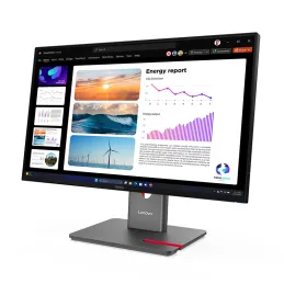 Monitor Plano Lenovo ThinkVision P24Q-40, 23.8" QHD/IPS/HDMI/DP/DP-OUT/USB-A/USB-B/USB-C Lenovo-Monitor Plano Lenovo ThinkVision