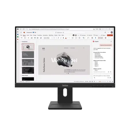 Monitor Lenovo ThinkVision E22-40, 21.5" 1920x1080 WLED IPS, HDMI/DP/VGA Color Raven Black Lenovo-Monitor Lenovo ThinkVision E22