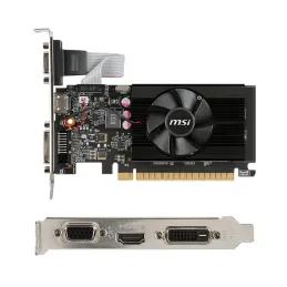  Tarjeta de video MSI Nvidia GeForce GT 710, 2GB DDR3 64-bit, PCI-e 2.0, Low-Profile. 221.186441 Tarjeta de video MSI Nvidia GeF