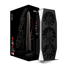 Tarjeta de video XFX Mercury AMD Radeon RX 9060 XT OC Gaming Edition, 16GB GDDR6, PCIe5 xfx-Tarjeta de video XFX Mercury AMD Rad
