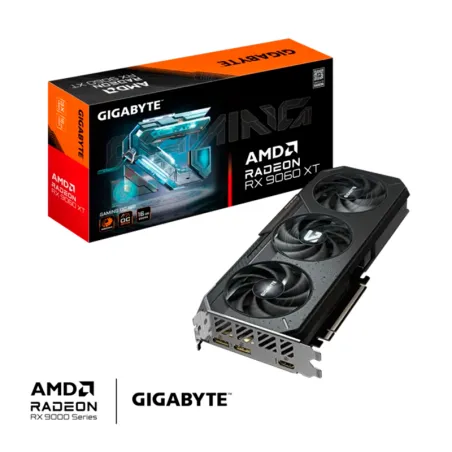  Tarjeta de video Gigabyte Radeon RX 9060 XT GAMING OC 16G, 16 GB GDDR6, PCI-E 5.0 2118.644068 Tarjeta de video Gigabyte Radeon 