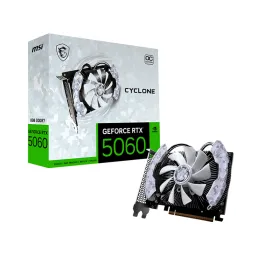  Tarjeta de video MSI GeForce RTX 5060 8G CYCLONE OC, 8 GB GDDR7, PCIe 5.0 1665.254237 Tarjeta de video MSI GeForce RTX 5060 8G 