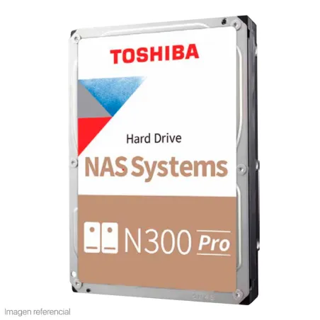 Disco Duro Toshiba N300 PRO 16TB NAS SATA 6.0Gbs 7200rpm 512MB Cache 3.5". Toshiba - 1