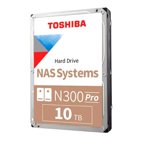 Disco Duro Toshiba N300 PRO NAS 10TB SATA 6.0Gbs 7200rpm 512MB Cache 3.5". Toshiba - 1