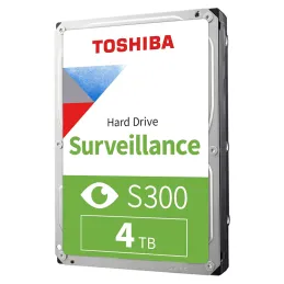 Disco Duro Toshiba Surveillance S300 4TB SATA 6.0Gbs 5400rpm 256MB Cache 3.5". Toshiba - 1