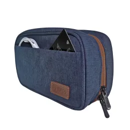  Cartuchera Estuche Organizador Portacables TEROS TE-ACS9017DB azul marino 23.728814 Cartuchera Estuche Organizador Portacables 