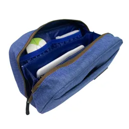 Cartuchera Estuche Organizador Portacables TEROS TE-ACS9016 azul Teros-Cartuchera Estuche Organizador Portacables TEROS TE-ACS90